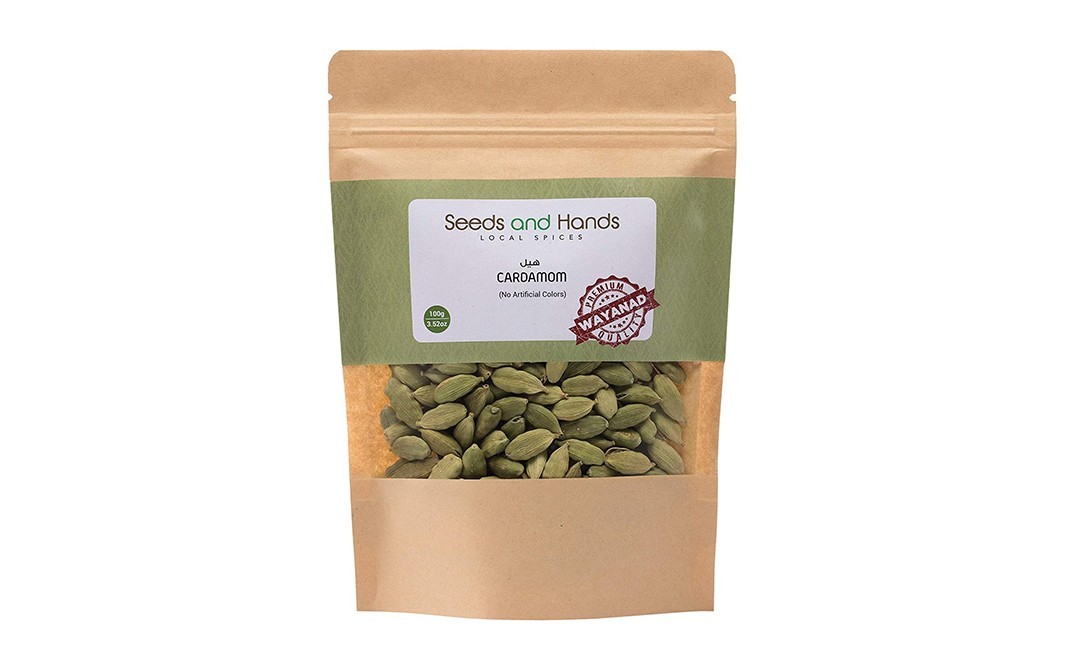Seeds And Hands Cardamom    Pack  100 grams